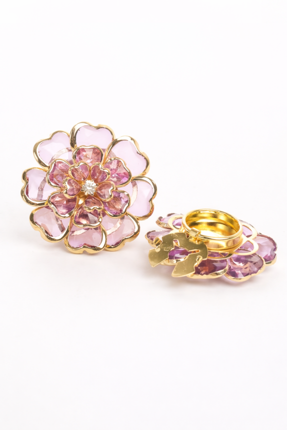 ÉCLAT – Rosé Flower Clip