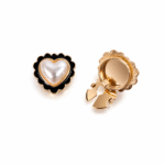 ÉLAN Pearl Heart Clip