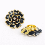 ÉCLAT – Noir Flower Clip