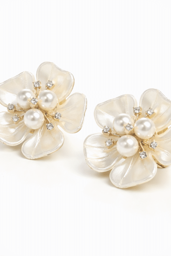 ÉCLAT Pearl Flower Clip